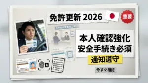 2026年の日本の運転免許更新